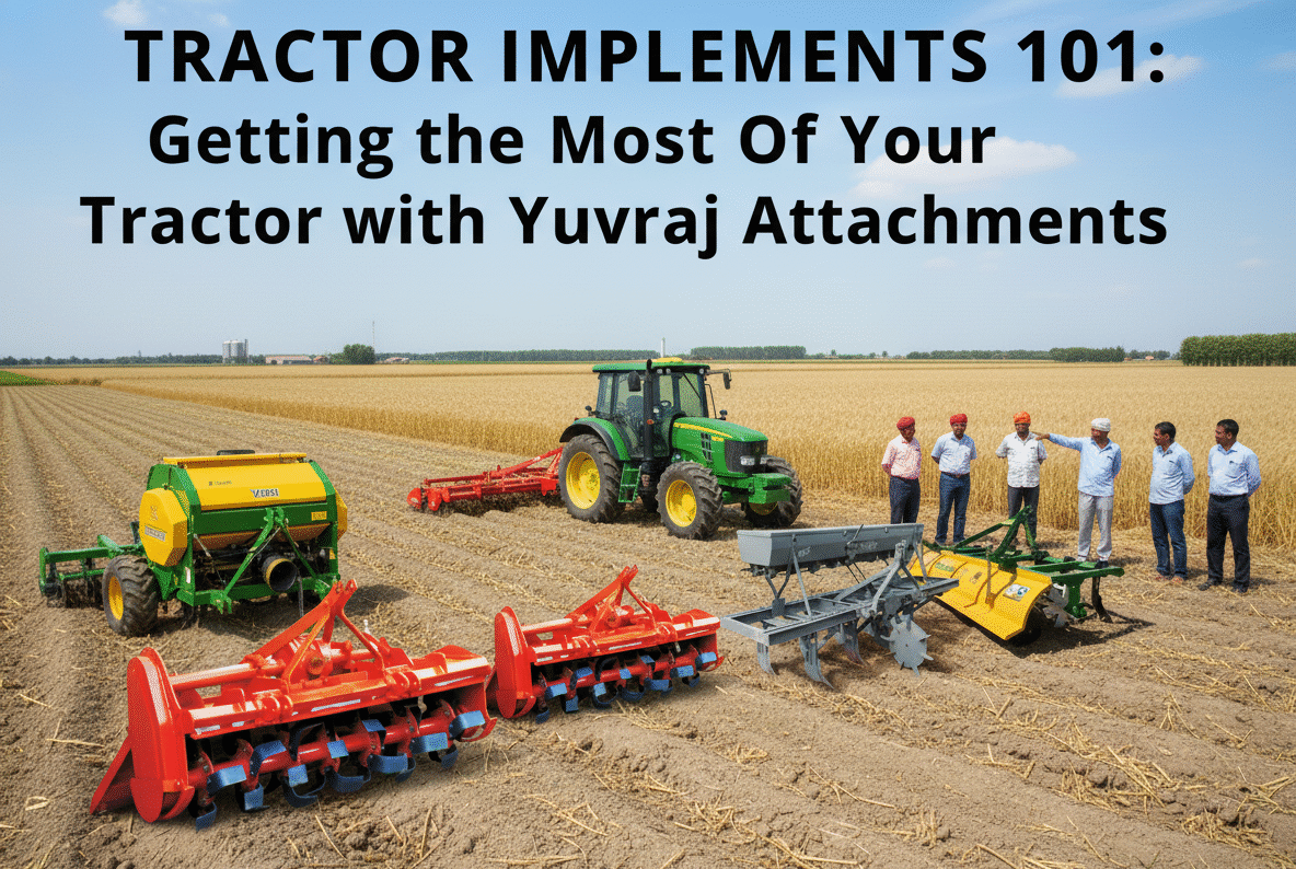 Tractor Implements 101: Getting the Most Out of Your Tractor with Yuvraj Attachments